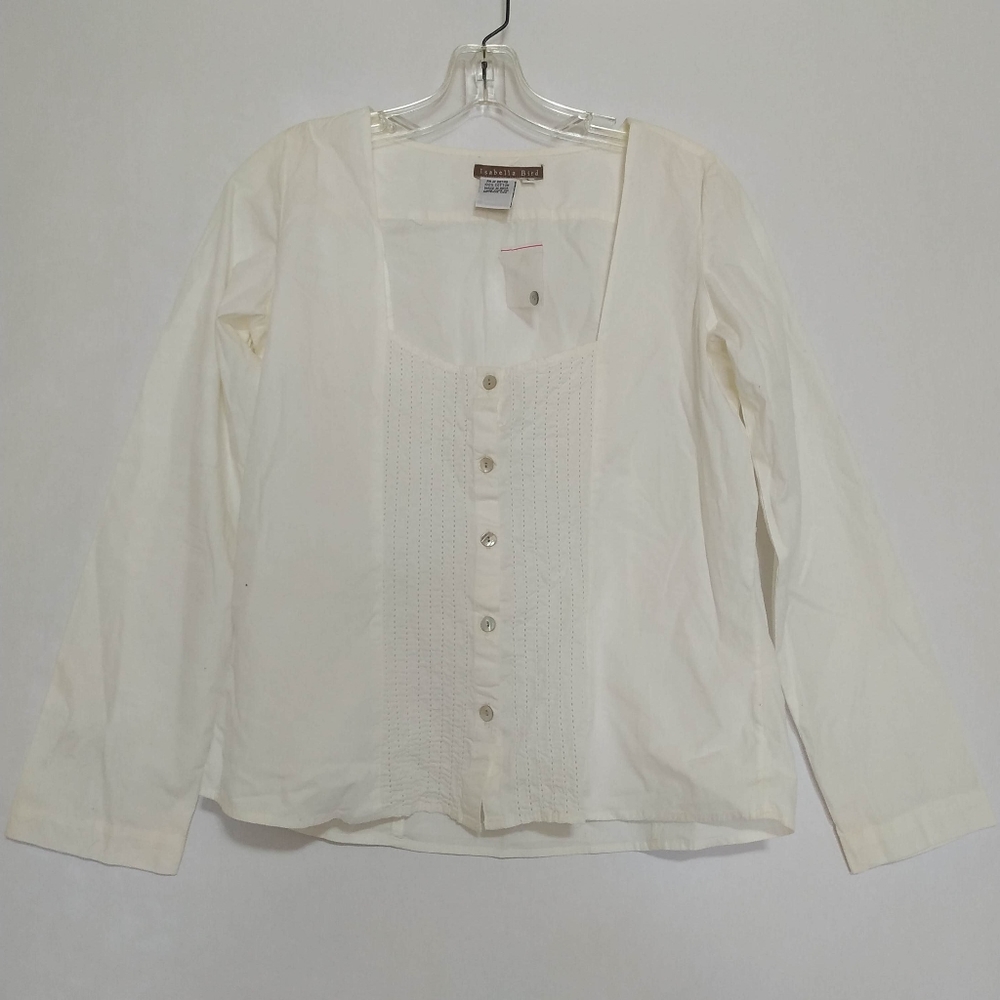 Isabella Bird 100% Cotton Sz S Blouse, never worn